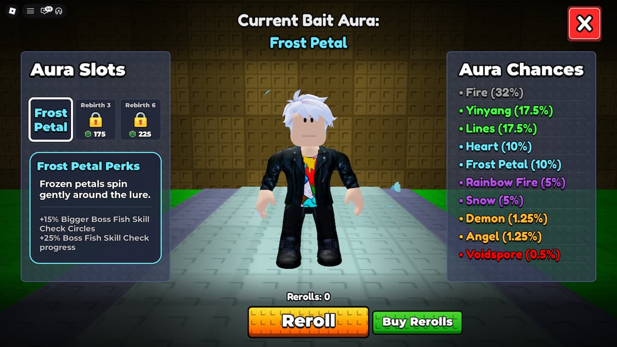 image showing the Auras Gacha in Be a Fish Bait