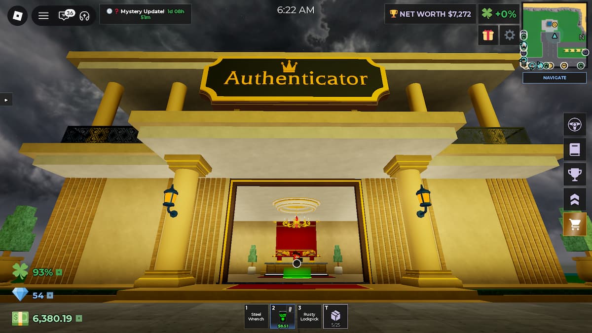 image showing the Authenticator Building in Storage Hunters Open World