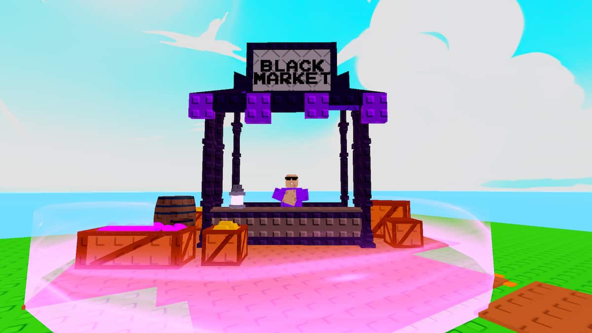 image showing the Black Market in Make a Drill Farm