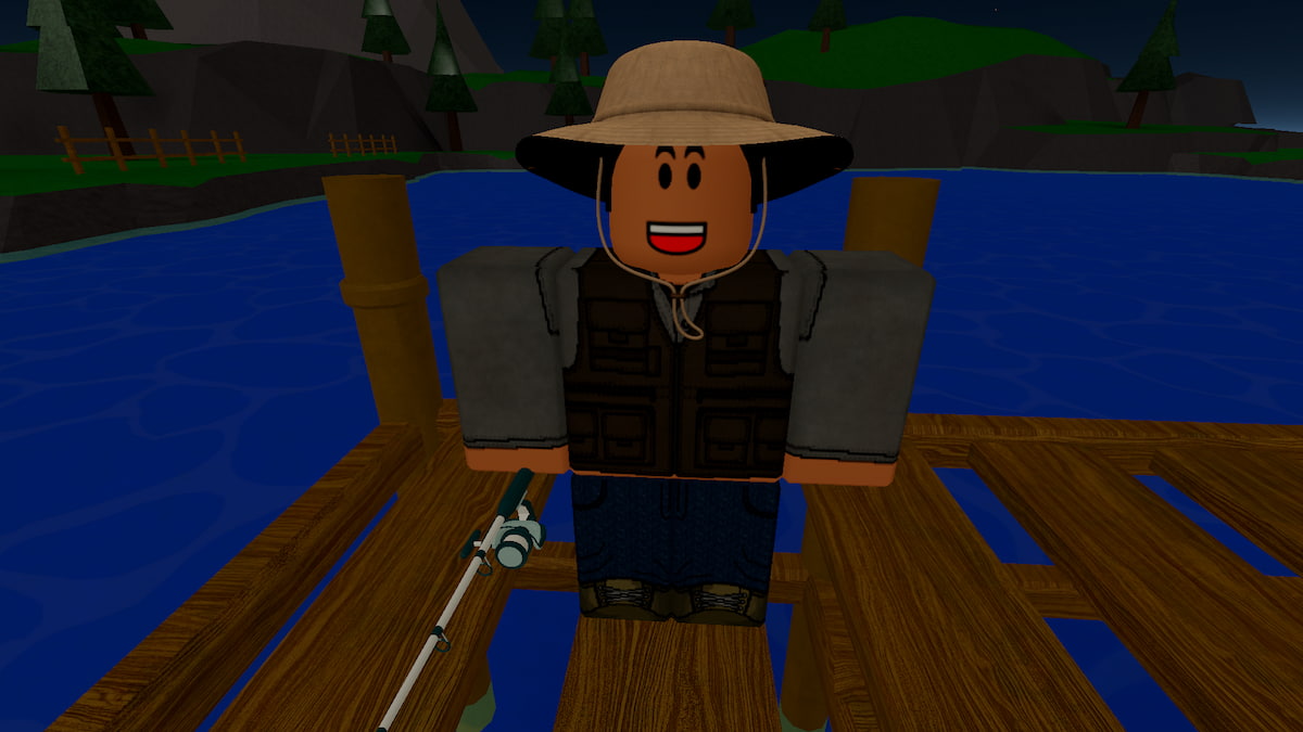 image showing the Fisherman NPC in Storage Hunters Open World