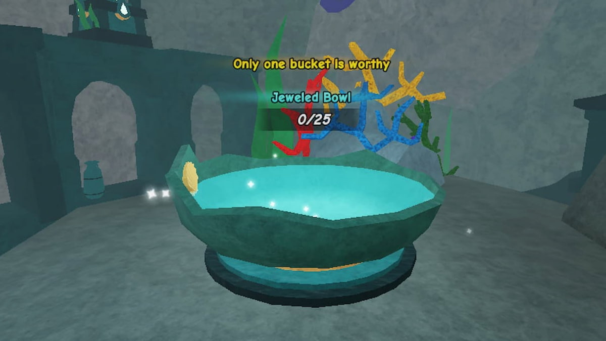 image showing the jeweled bowl in Drain the Lake