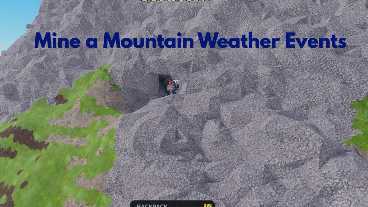 Mine a Mountain Weather Events