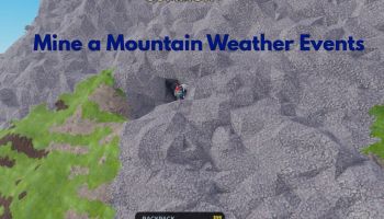 Mine a Mountain Weather Events