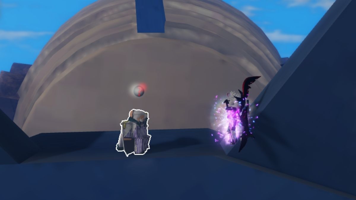 Flying Ship island on Sea 2 where you get the Lightning Fruit V2