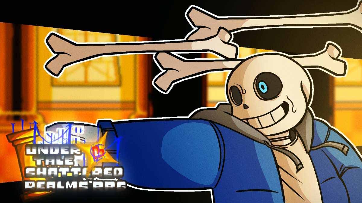 Undertale Shattered Realms RPG Codes Promotional Image Taken From The Games Page