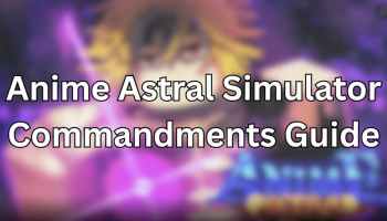 Anime Astral Simulator Commandments
