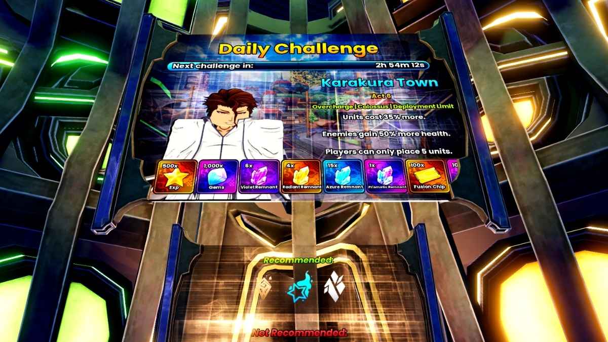 Daily Challenges with EXP Rewards