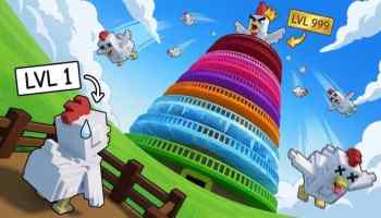 A scene from Grow A Chicken Fighter