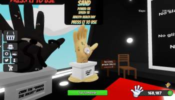 The Sand Glove in Sand Battles