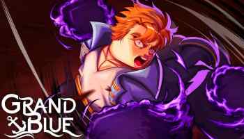 A player using a cursed fruit in Grand Blue