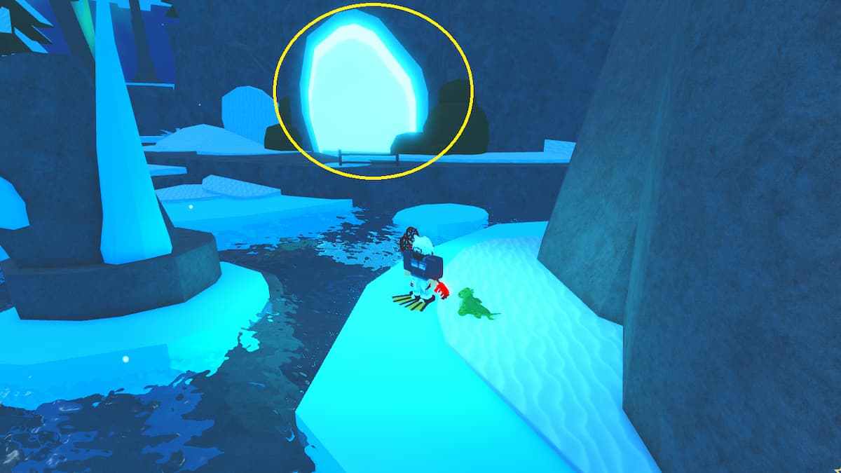 A secret cave in Boreal Hollows