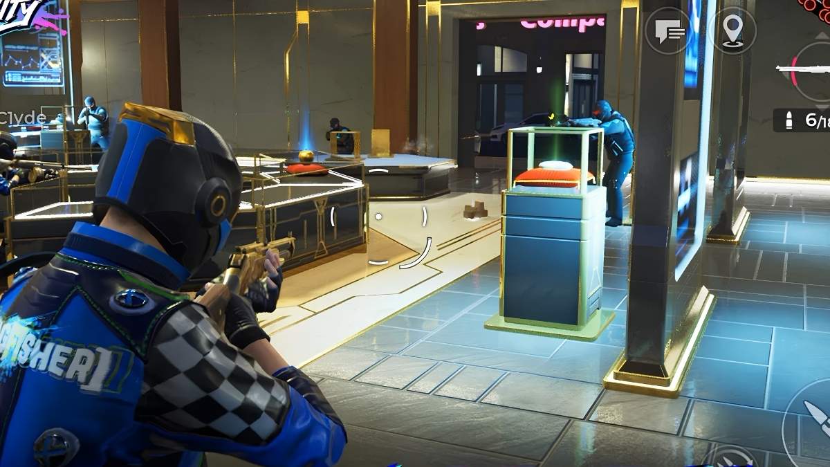 Using a shotgun in gangstar mirage city
