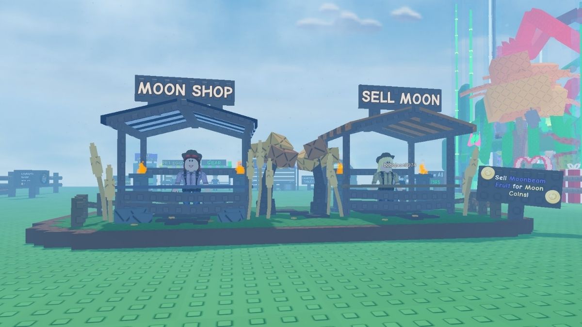Moon Shop in Grow A GArden