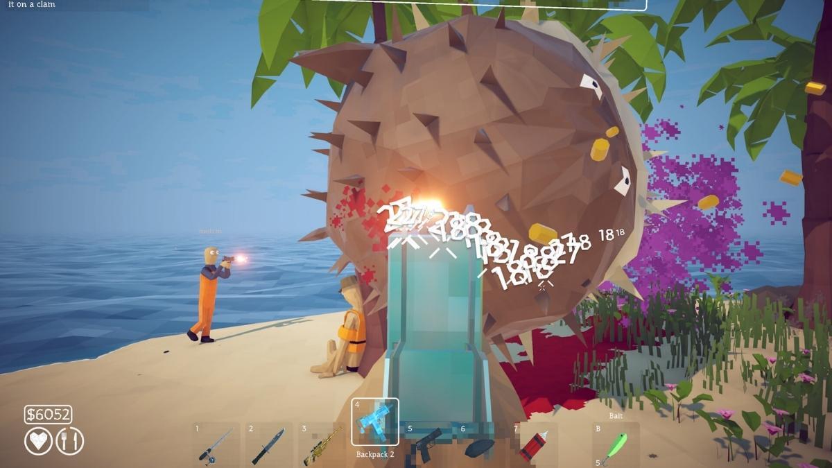 Catching a fish in How To Fish