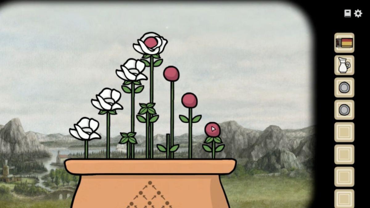 Arranging bouquet