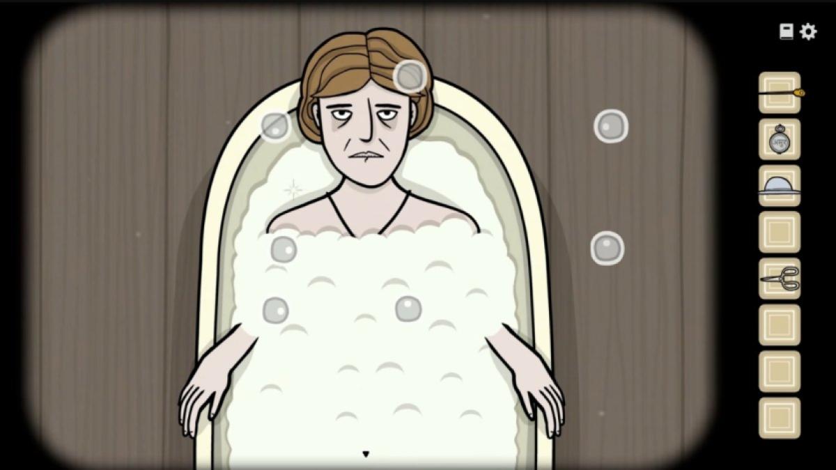 Solving bubble puzzle