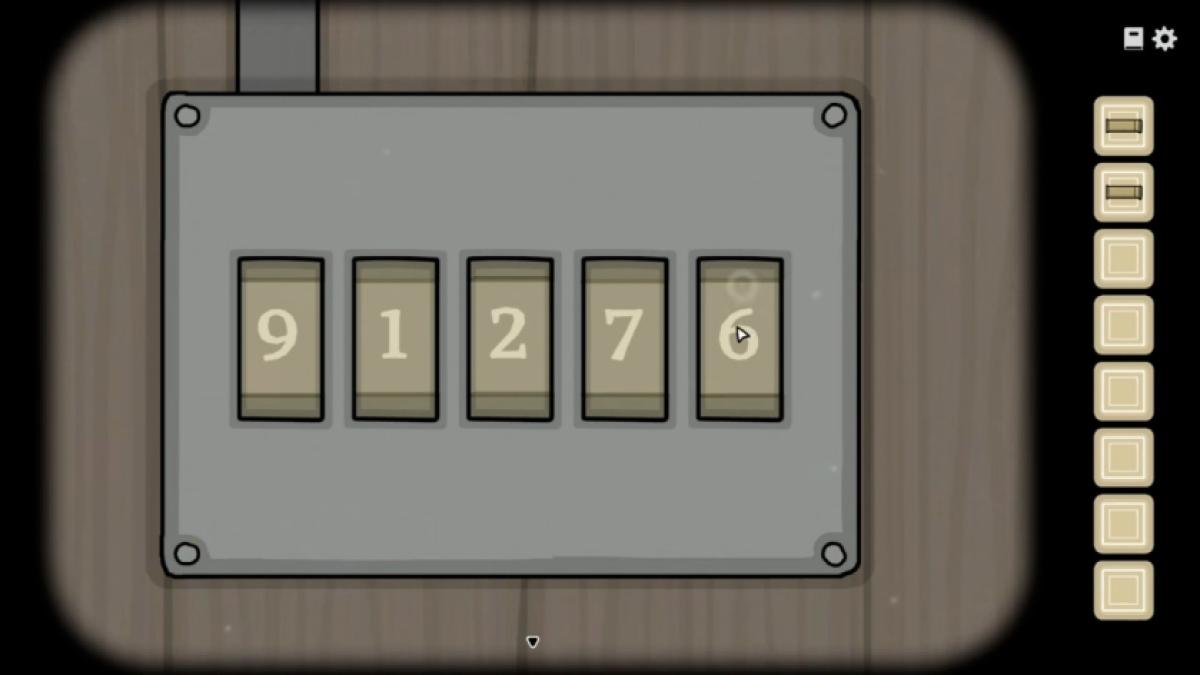 Putting code 91276 in door