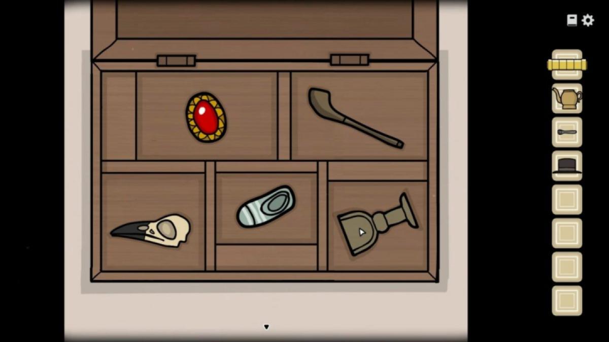 Solving the puzzle to get the Chalice