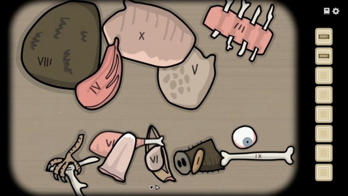 Sorting meat puzzle