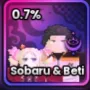 Sobaru and Beti (Forbidden Library) / Subaru & Beatrice game image