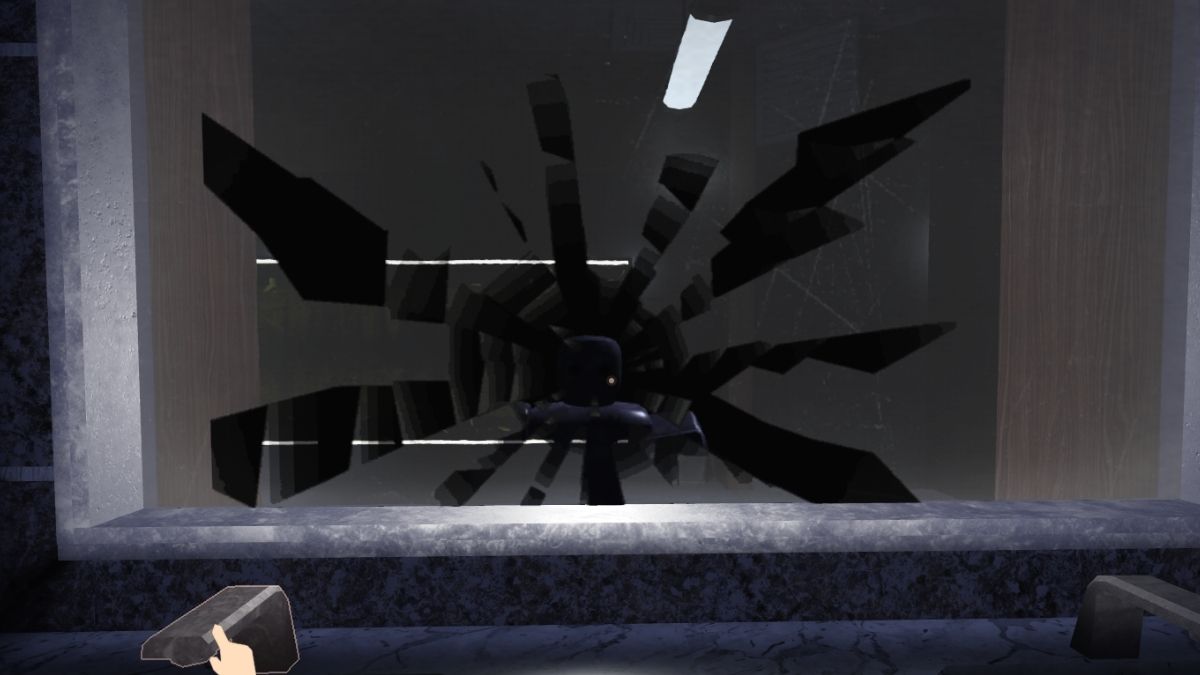 Summoning the Portrait entity in the bathroom mirror of Doors Archive for an achievement