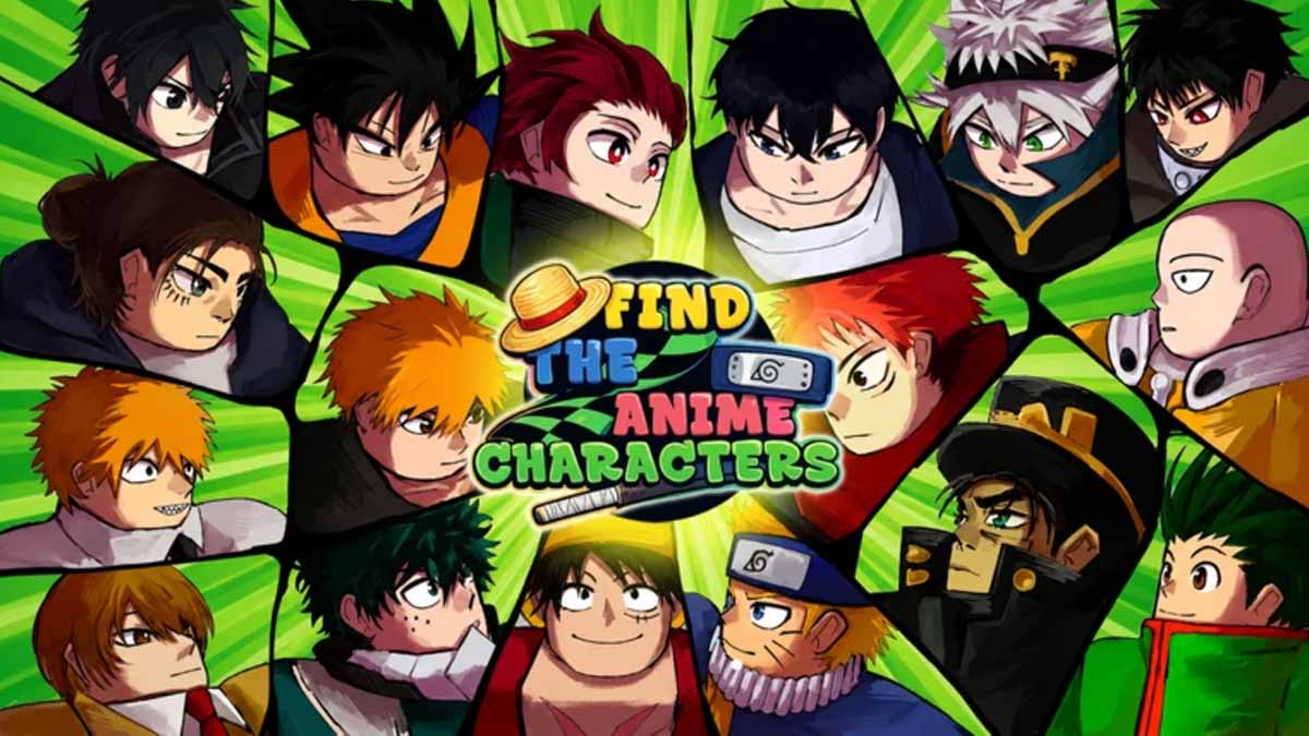 Find The Anime Characters 2 Promotional Image