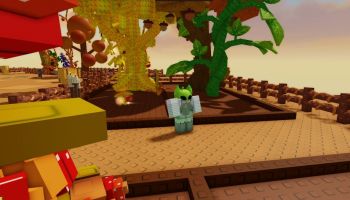 Fall Harvest World garden in Grow A Garden 2
