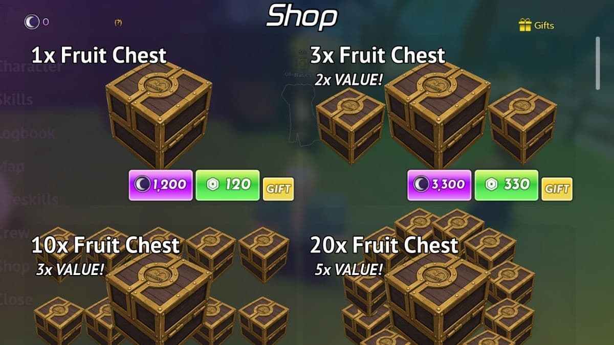 How to Get Cursed Fruits in Grand Blue Shop