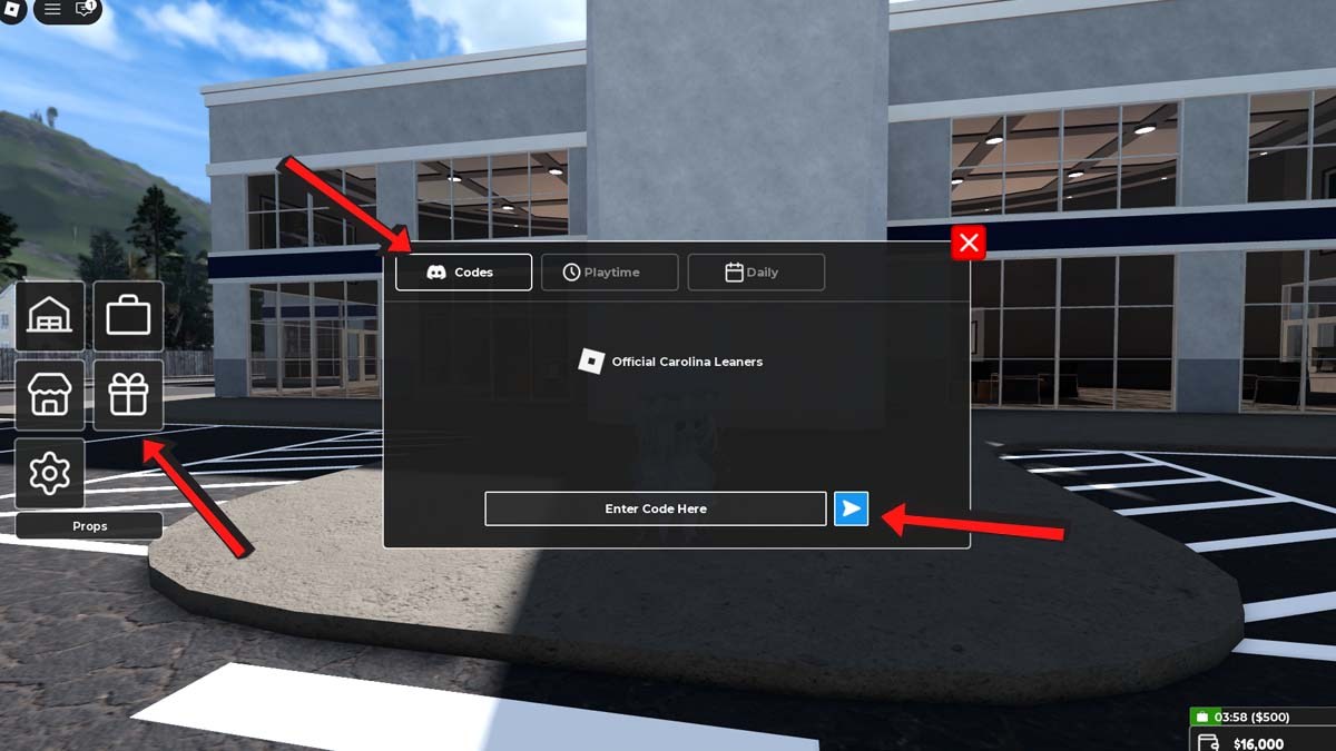 Carolina Leaners Codes Redemption System