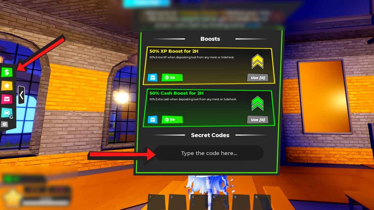 Disaster Robbers Codes Redemption System