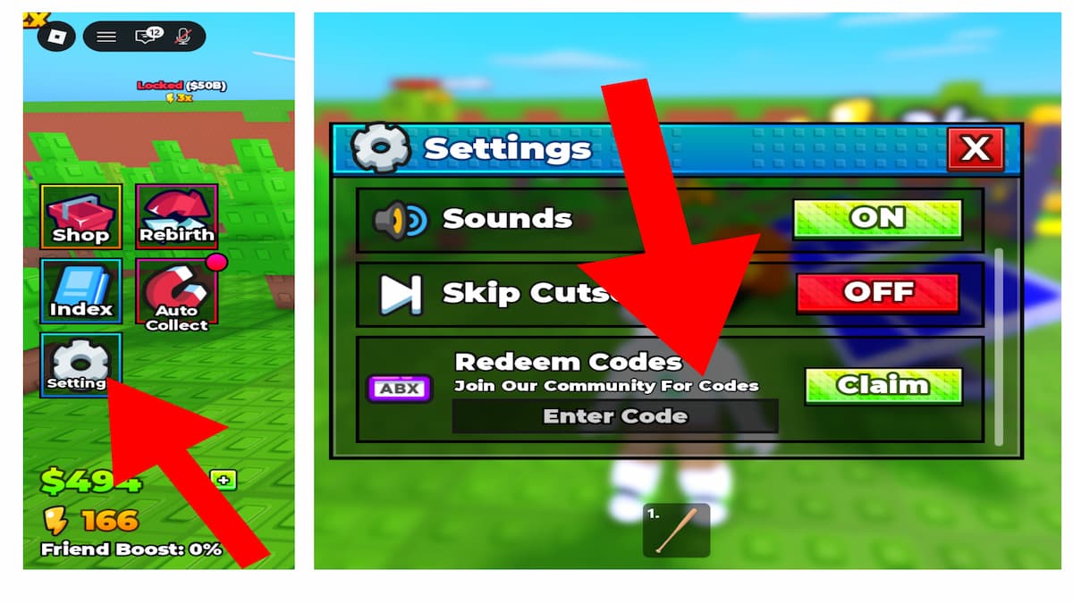 Arrow pointing to the Power Your City code system.