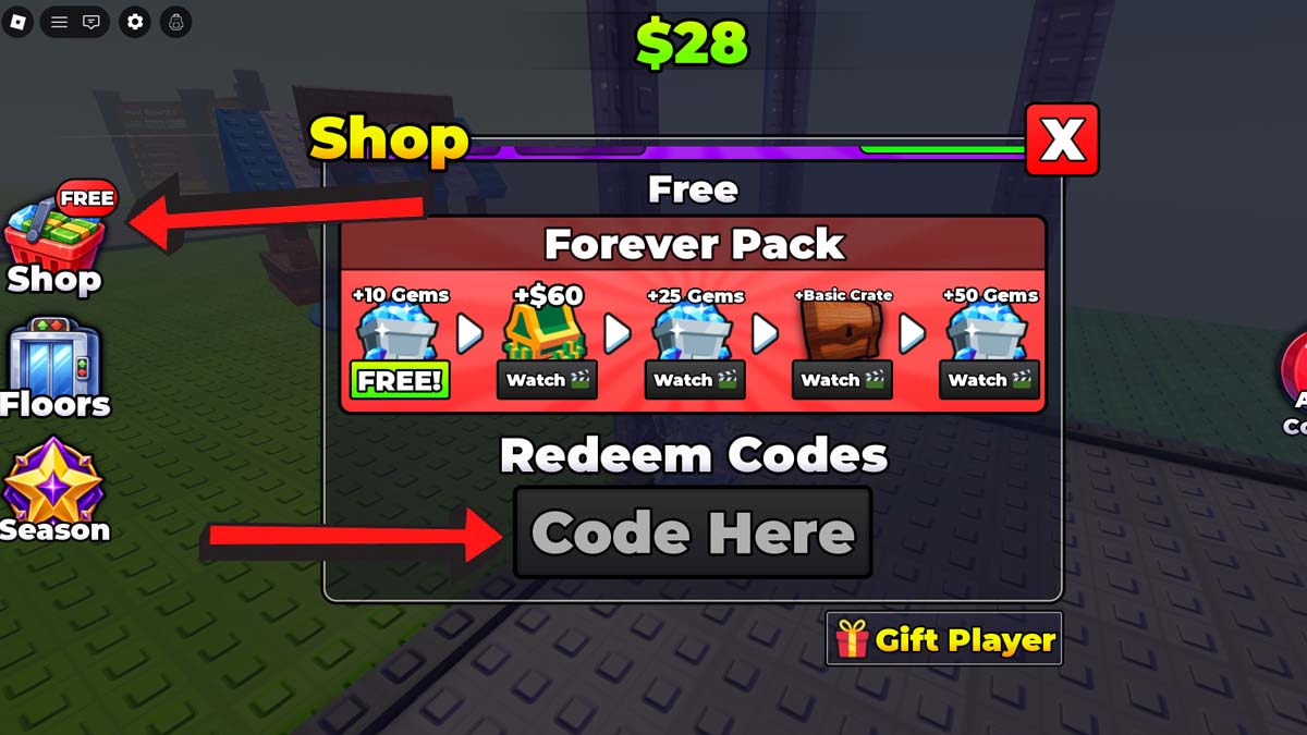Roblox Become a Billionaire Codes Redemption System