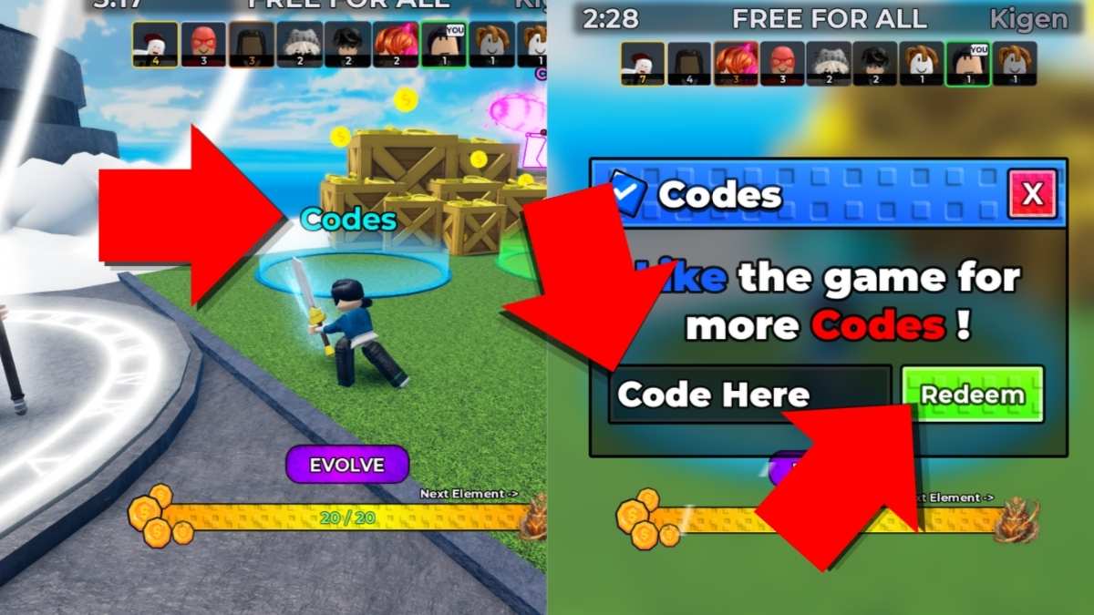 How to redeem Soul Element Battlegrounds codes