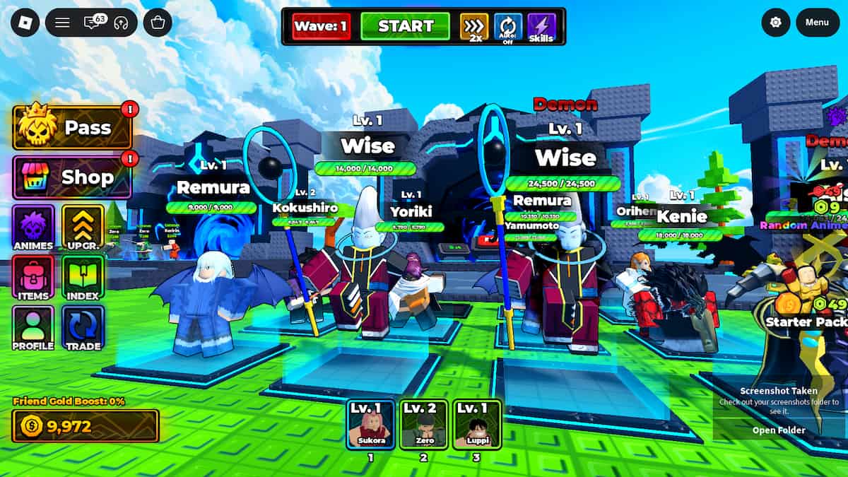 image showing mutated Anime in Roll Anime to Fight