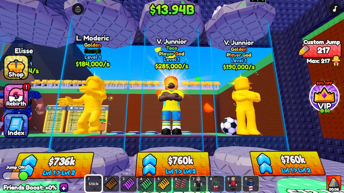 image showing mutated players in Jump to Steal Soccer Players