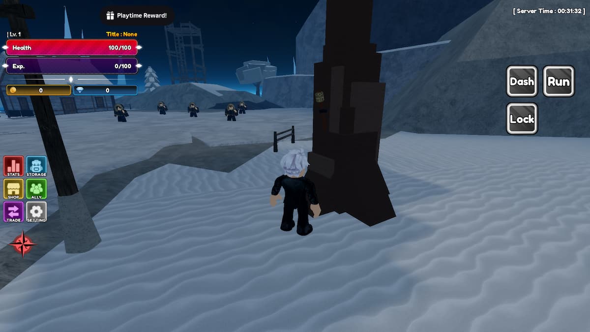 image showing the Frostborn Island torch location