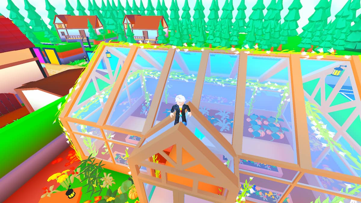 image showing the Secret Star location on Greenhouse Roof