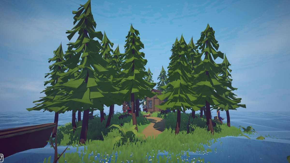 image showing the second island in How to Fish