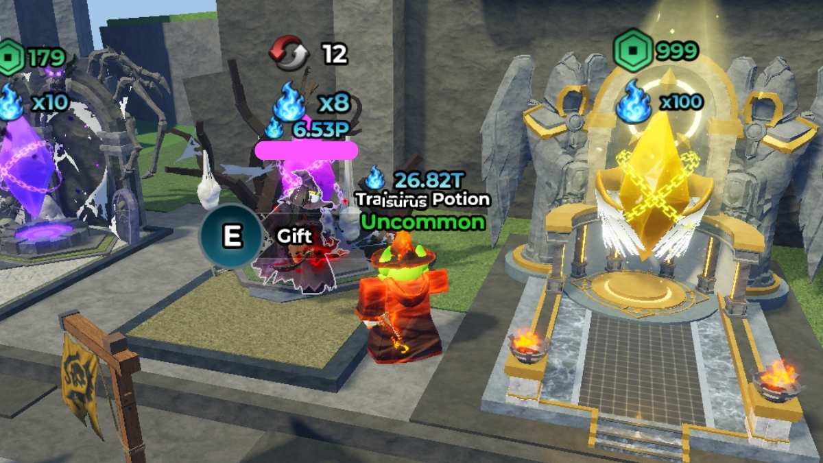 Magic Loot trading in game