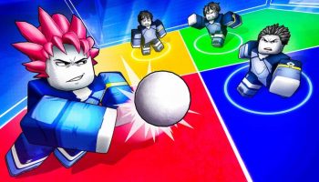 Roblox Four Square artwork depicting four players in a match
