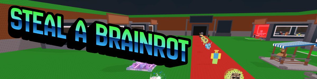 Steal a Brainrot the most popular Brainrot game on Roblox