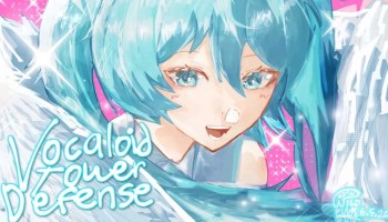 Vocaloid Tower Defense Codes Promotional Image Taken From The Games Page