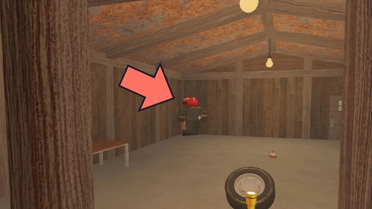 Red-helmet mutant in A Dusty Trip