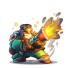 Bolin hero in Kingdom Rush 6 Genesis