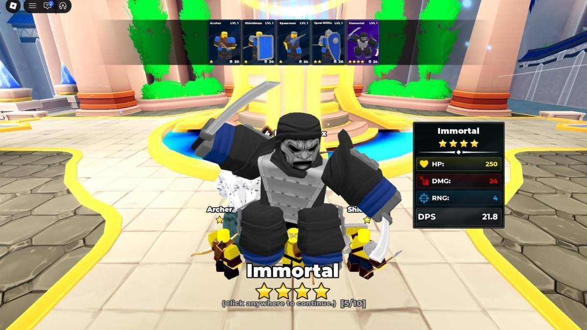 Summoning units in Command An Army