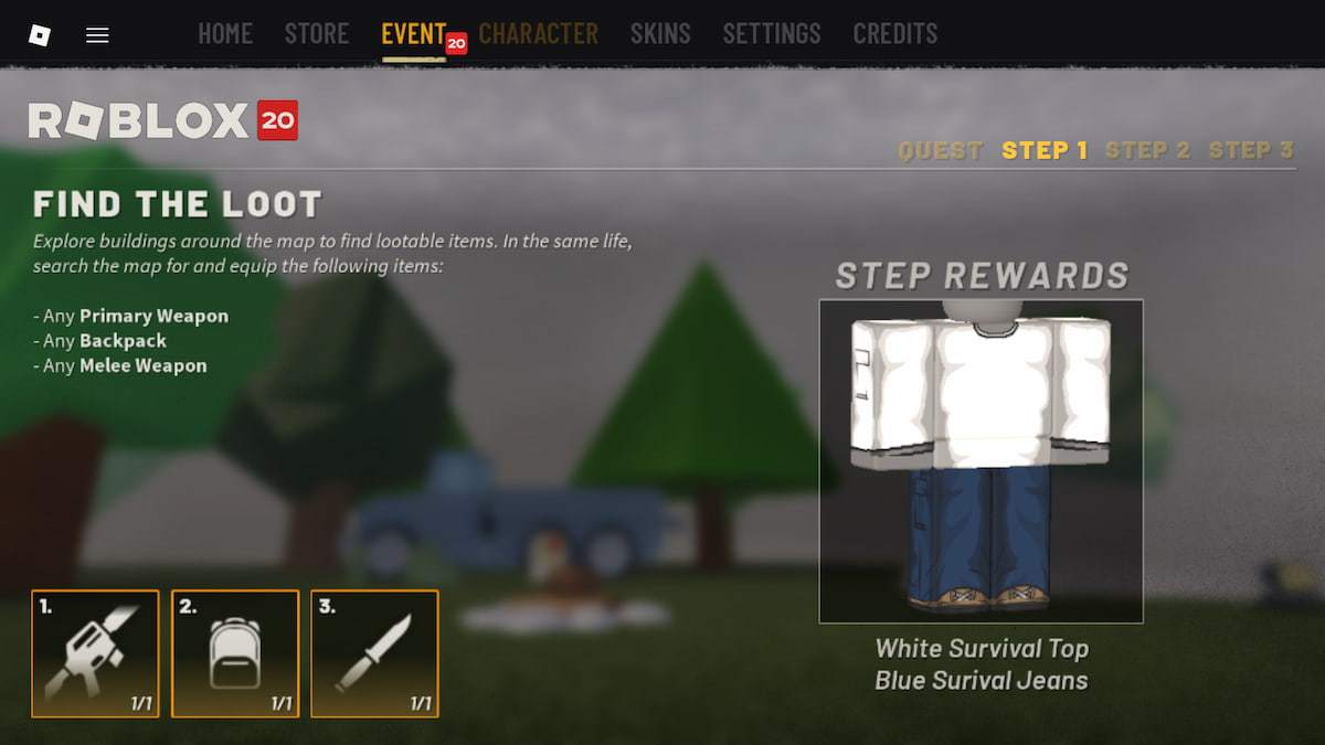 Find the Loot quest requirements in Apocalypse Rising 2