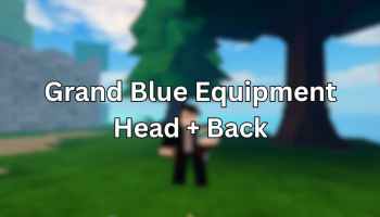 Grand Blue Equipment