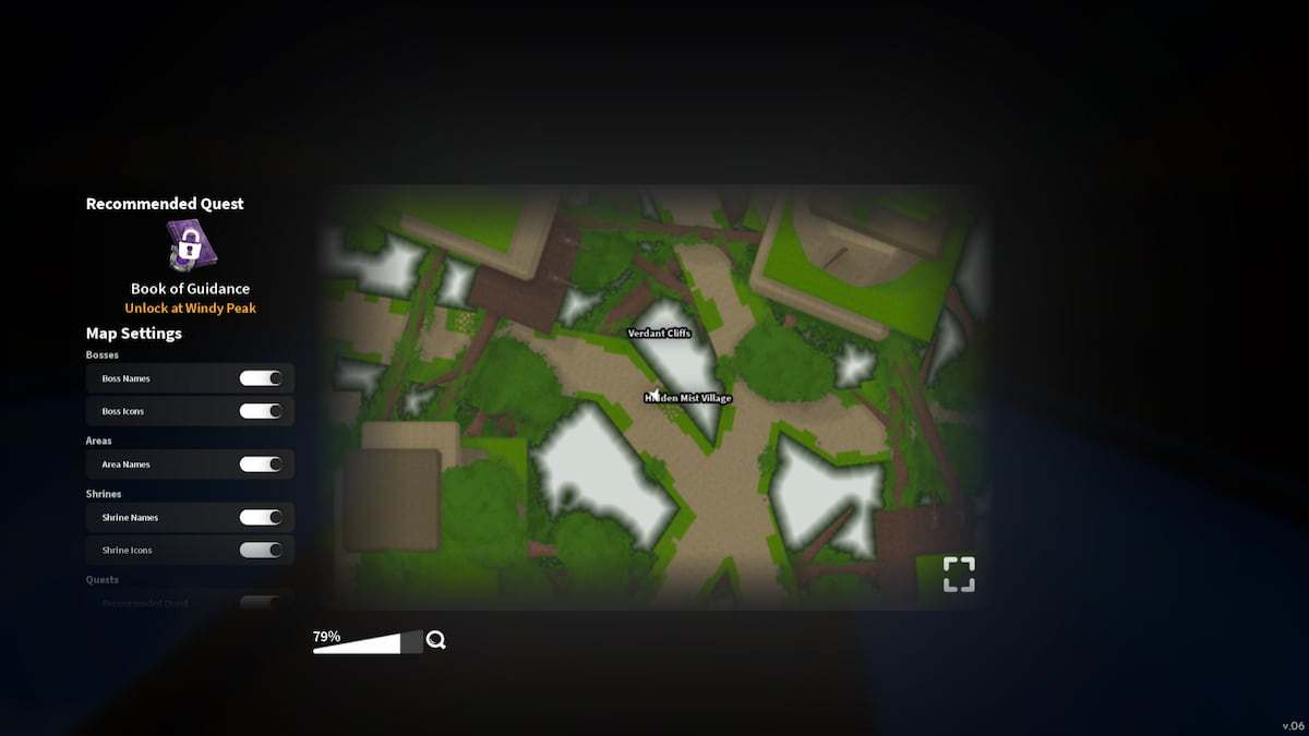 Muzan spawn location in Hidden Mist Village