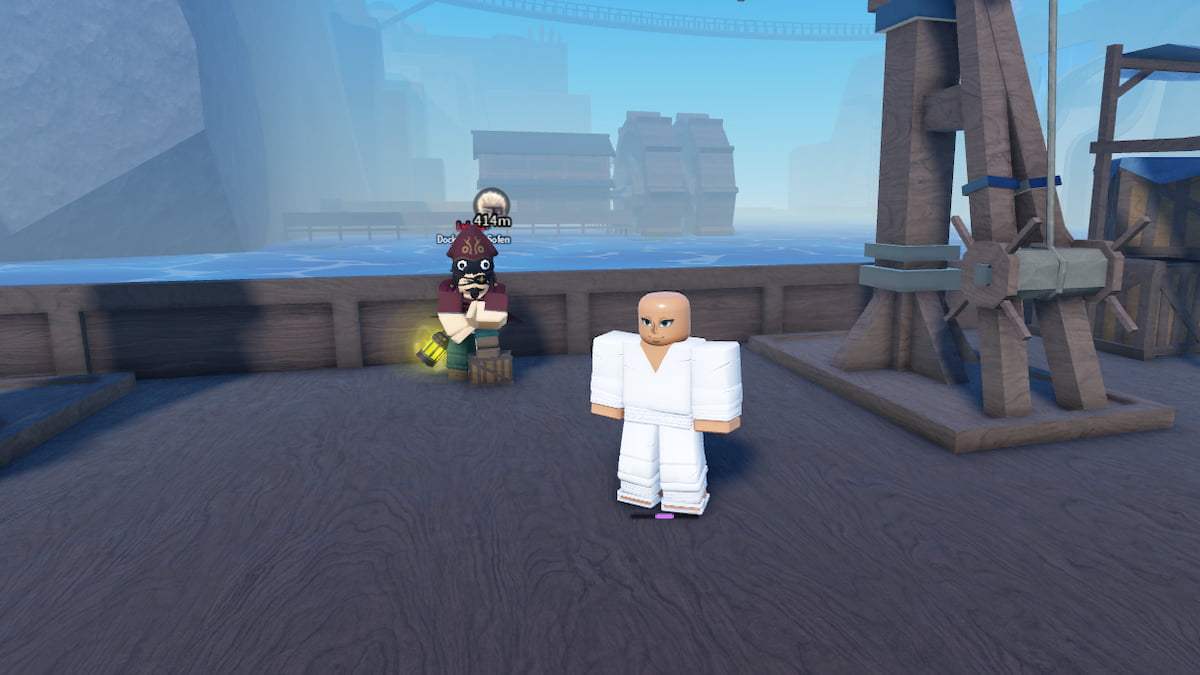 The Dock Master NPC in Slayers 2