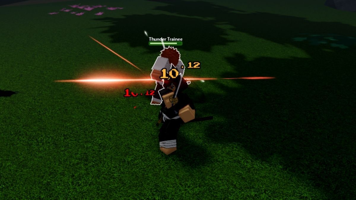 Fighting Thunder Trainee in Slayers 2